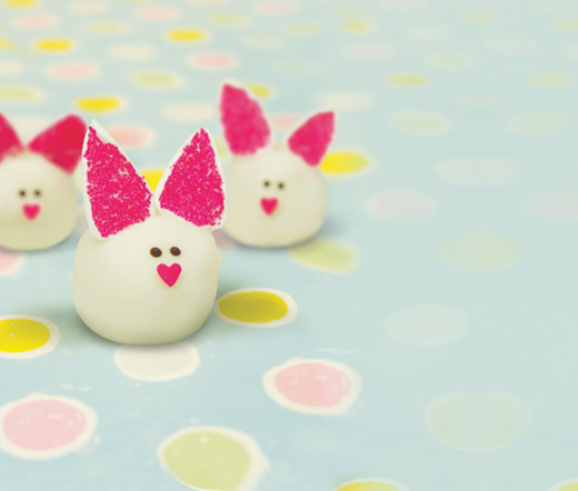 Bunny Cake Balls by Miss CandiQuik