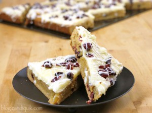Cranberry Orange Bliss Bars - just like Starbucks, but homemade is always better. These bars are my favorite!!