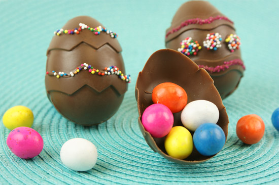 Hidden Surprise Chocolate Easter Eggs