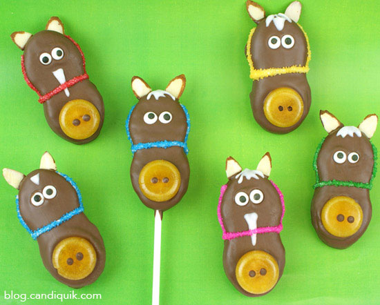 Horse Cookies by Miss Candiquik - so cute!