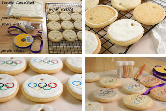Olympic Medal Cookies