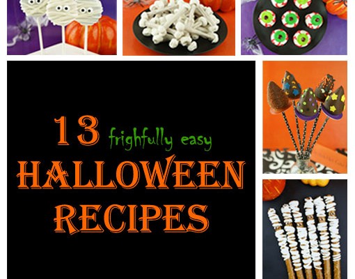 13 {Easy} Halloween Recipes - http://blog.candiquik.com