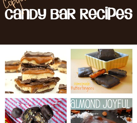 Copycat Candy Bar Recipes! @candiquik