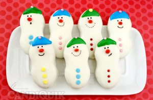 Snowmen Cookies - @candiquik