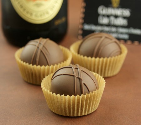 Chocolate Stout {Guiness} Cake Truffles |