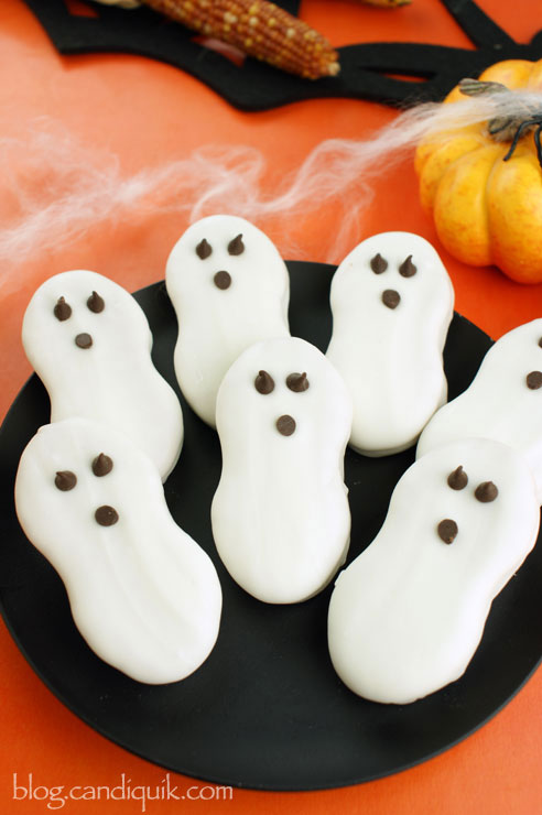 Easy Ghost Cookies 