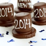 New Years Chocolate Party Hats