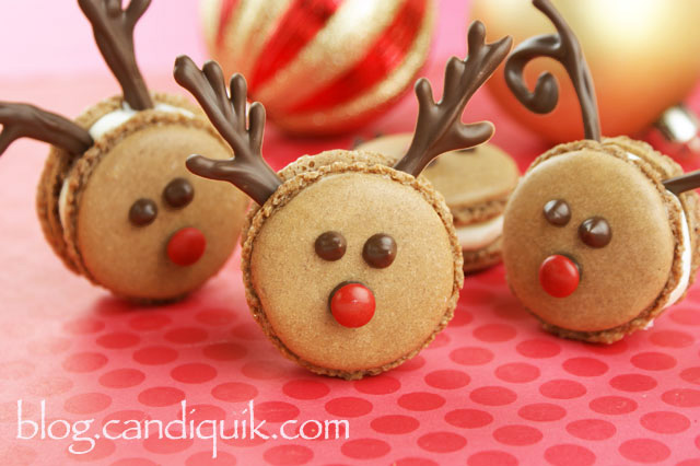 Reindeer Macarons @candiquik