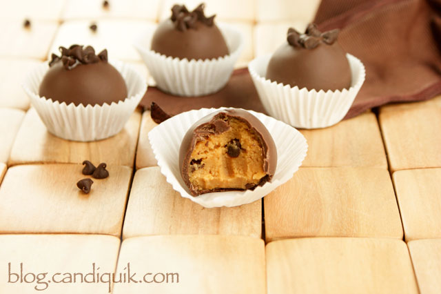Chickepea Cookie Dough Truffles
