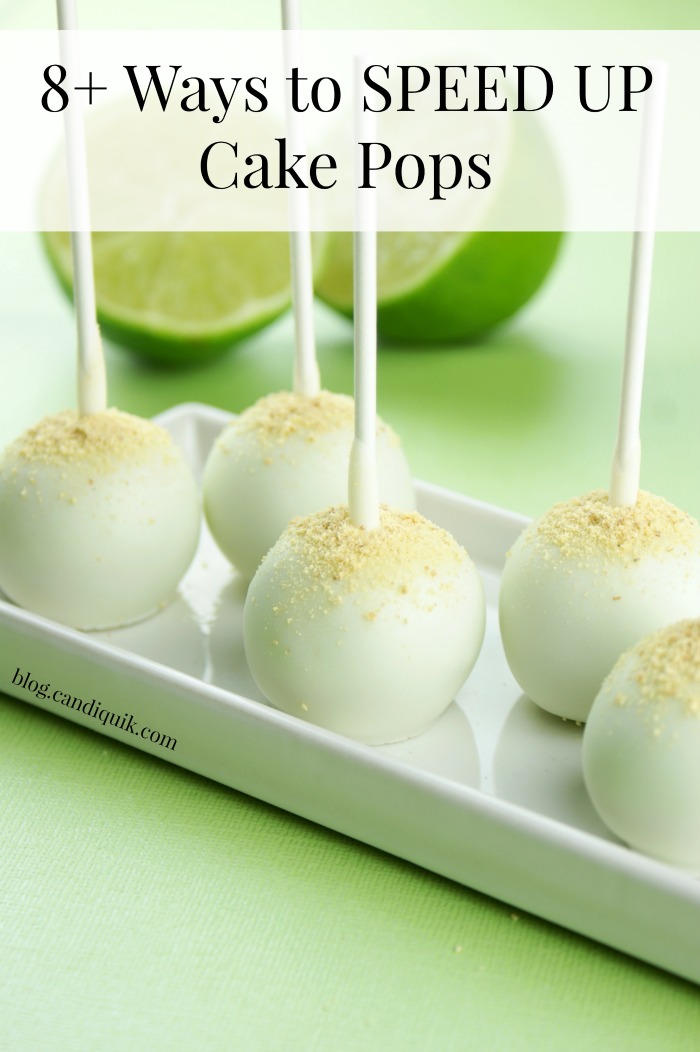 8 Ways to SPEED UP the cake pop process! blog.candiquik.com