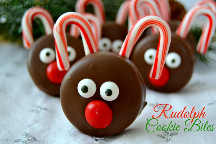 Rudolph Cookie Bites