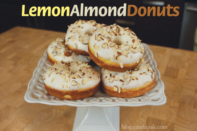 Lemon Almond Donuts