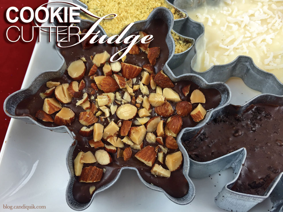 Easy Cookie Cutter Fudge