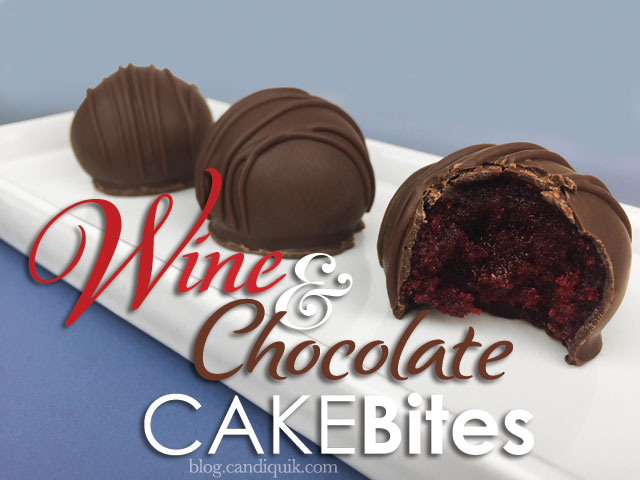 Wine & Chocolate Cake Bites